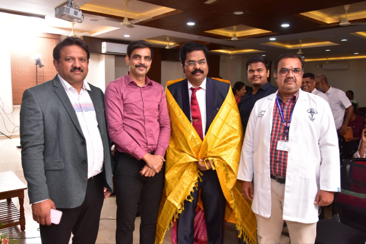 Honoured to Speak at Prof. Padmanabans Superannuation Felicitation at Madurai Medical College